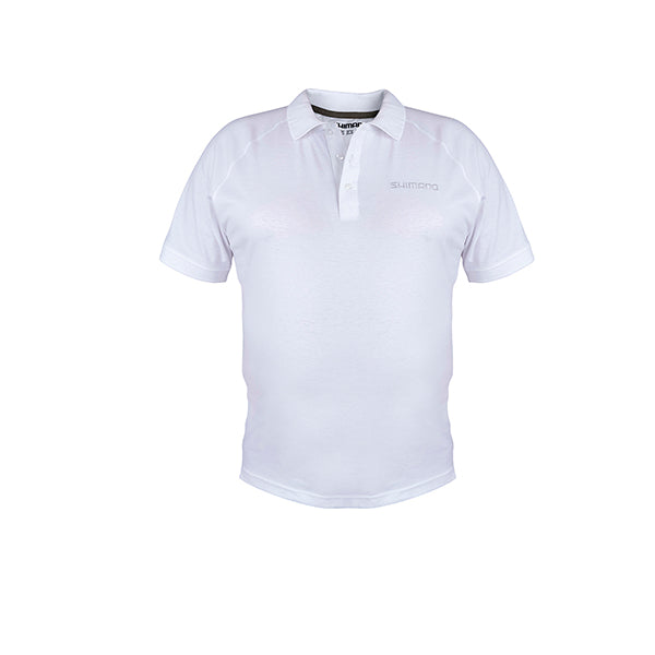 Polo de manga corta SHM blanco XL