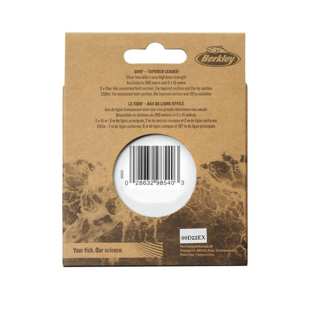 Berkley Berkley NAUTIL TprdLdr 5x15m .23-.57 Transparente