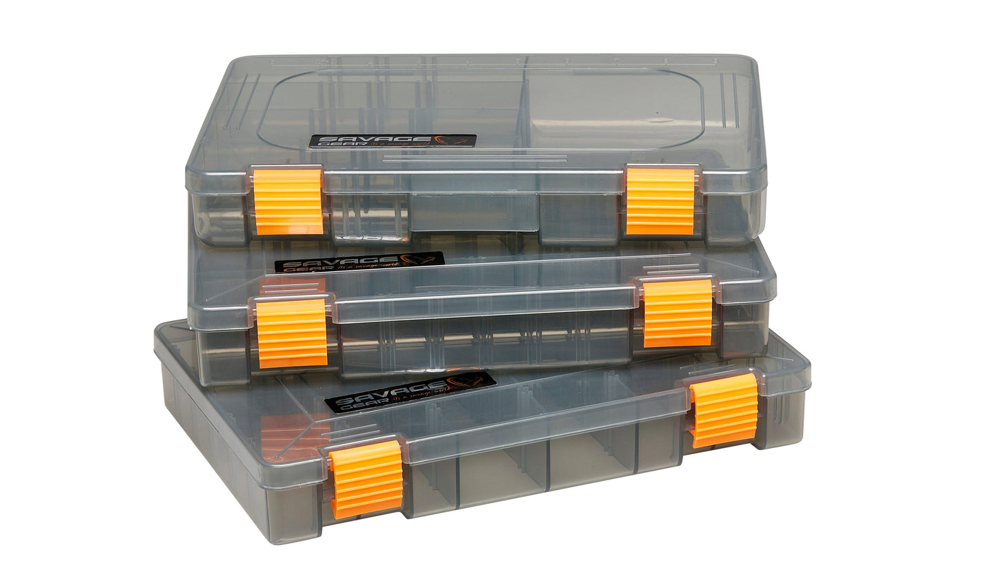 Caja de señuelos Savage Gear 6B Deep Smoke 36 x 22,5 x 8 cm