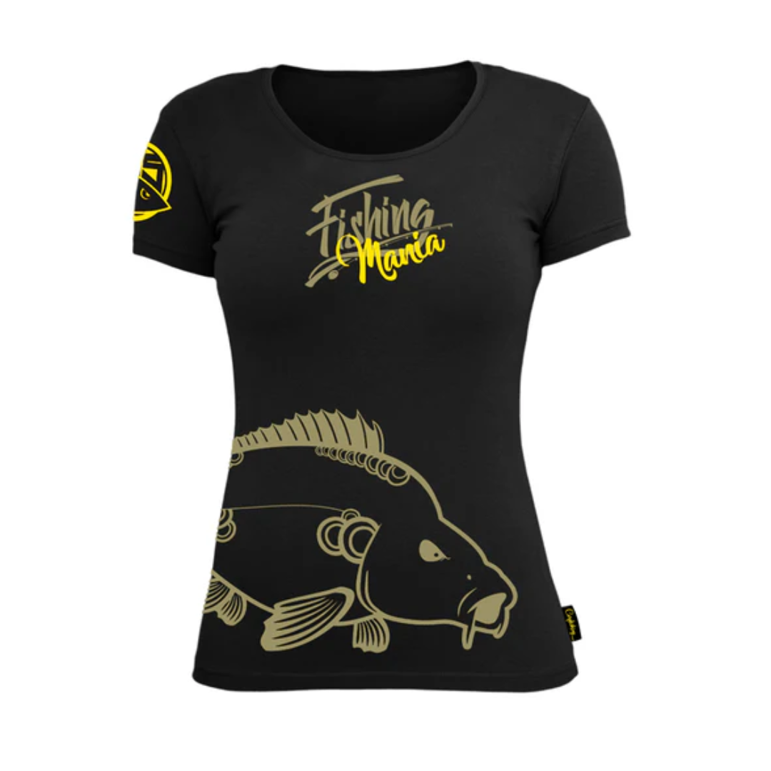 Hotspot Design - T-shirt woman Fishing Mania Carpfishing