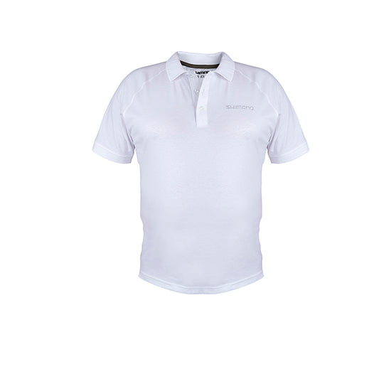 Polo de manga corta SHM blanco XL