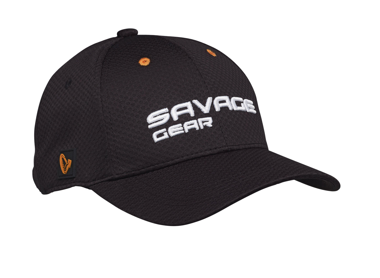 Gorra deportiva de malla Savage Gear, talla única, tinta negra