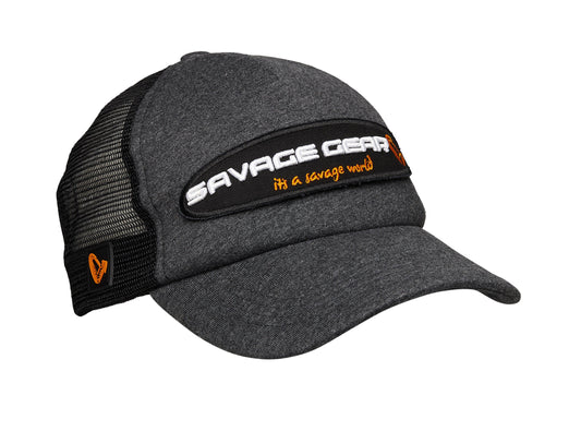 Gorra Savage Gear ATTITUDE, talla única, gris jaspeado