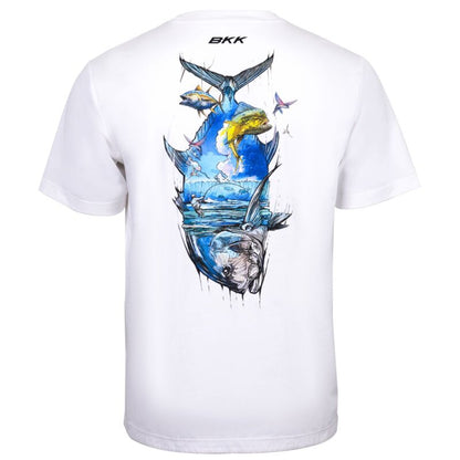 Camisa informal de manga corta BKK S Brand Values ​​GT White 