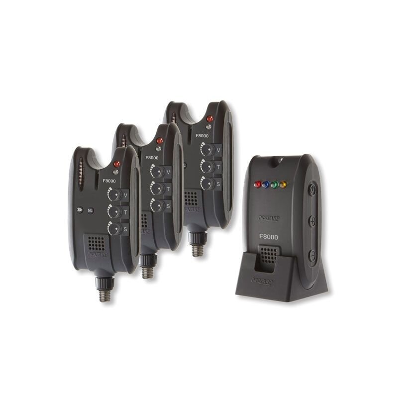 CORMORAN Pro Carp F-8000 Bissanzeiger-Set Rot Blau Grün 3+1Stk. 